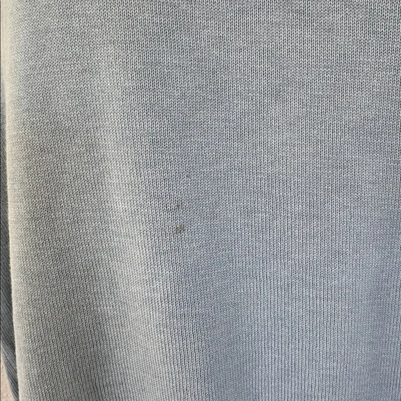 Vintage Manny’s Naples blue silk blend mock neck short sleeve sweater medium - Picture 5 of 12